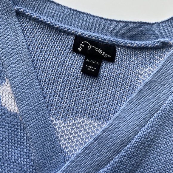 Art Class cloud patterned cardigan - Picture 2 of 2